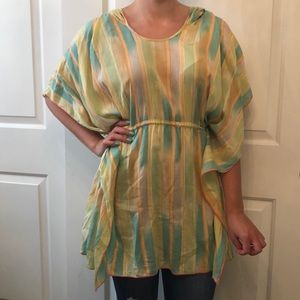 Anthropologie Top/Coverup